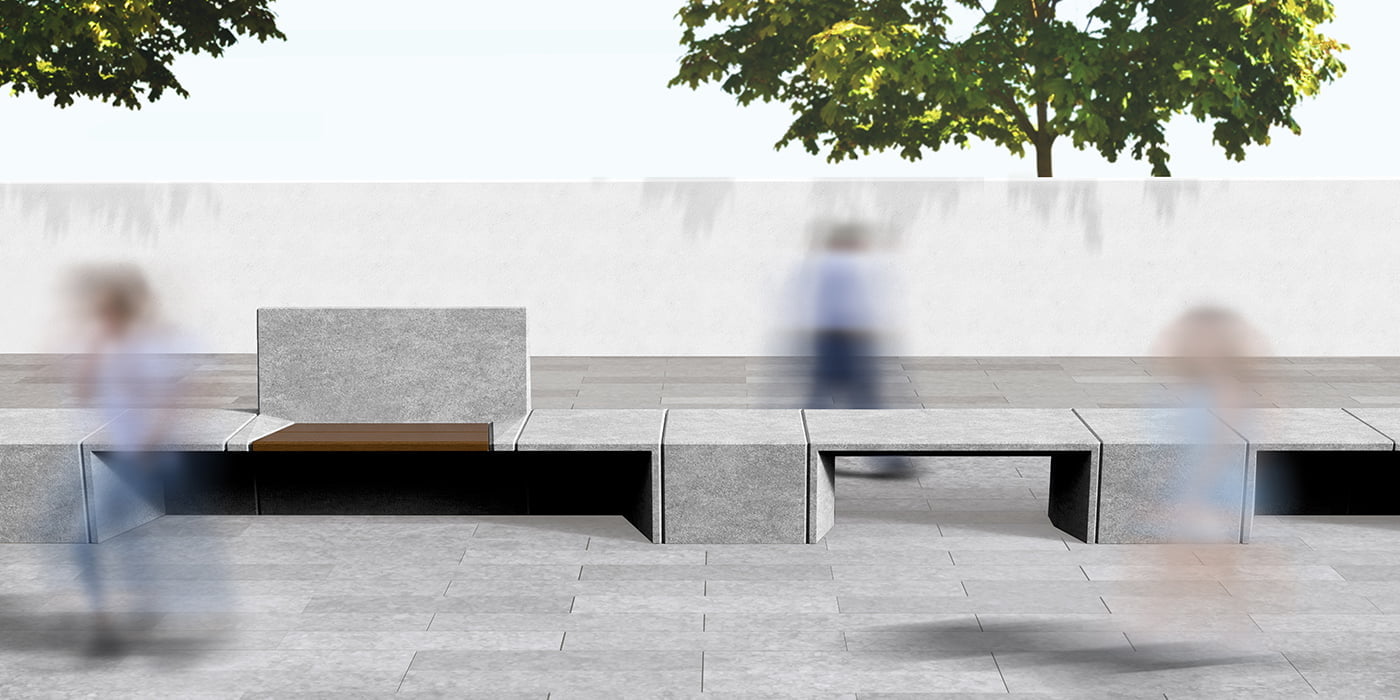 Marshalls' TENPLO Furniture Range Product Design Maynard Design